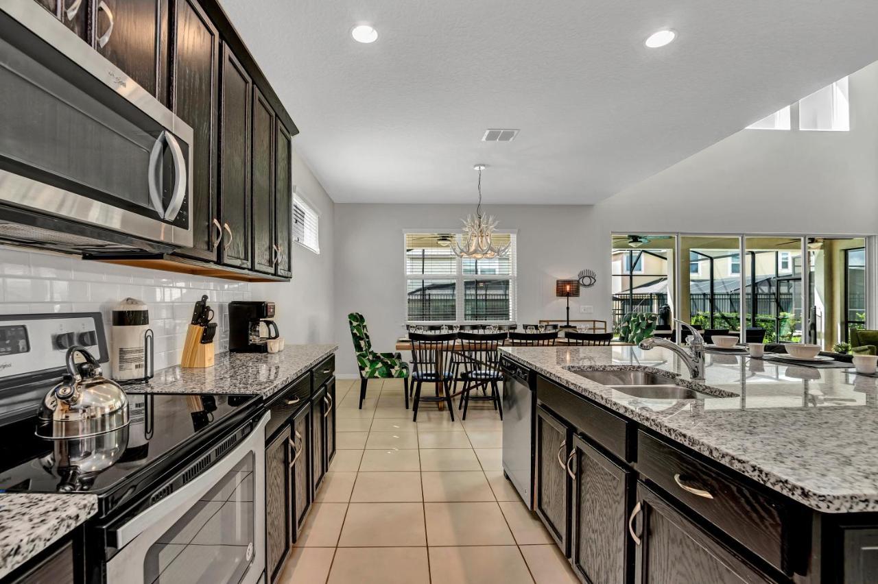 Modern Villa Wprivate Pool&Spa, Free Water Park Orlando Eksteriør billede