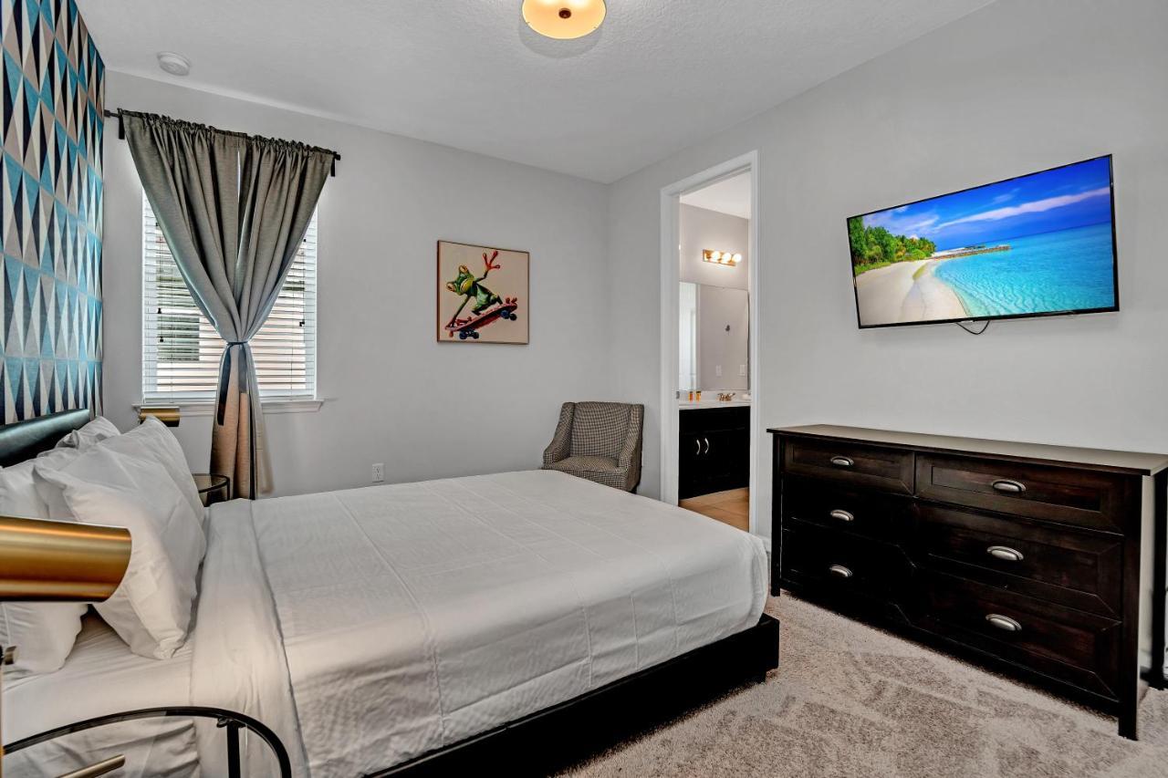 Modern Villa Wprivate Pool&Spa, Free Water Park Orlando Eksteriør billede